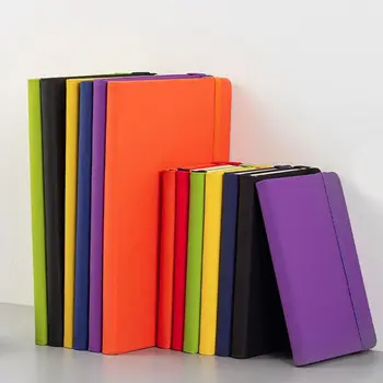 Нови бележка книги с формат А5 А6 за планиране на работа и пътуване, Цветни бележник за дневник с твърди корици