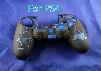 1 бр. за контролер Playstation PS4 Мек силиконов гумен калъф за защита на кожата, летяща кола, силиконов калъф за геймпада PS4
