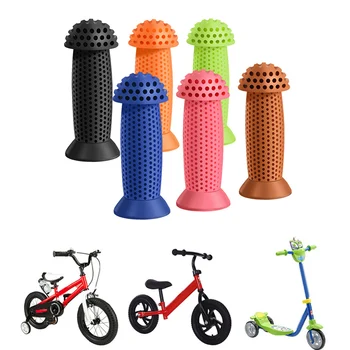 1 чифт гумени дръжки, дръжки за кормилото на велосипеда, противоскользящий велосипед, триколка, Скейтборд, скутери за деца, многоцветен