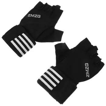 1 чифт спортни ръкавици, ръкавици за вдигане на тежести, нескользящие ръкавици за тренировки, ръкавици за фитнес на открито, спортни ръкавици