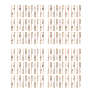 144 Опаковане на бояджийски четки с размери 1 инч (24 мм) за отстраняване на петна, лакове, лепила и гипс