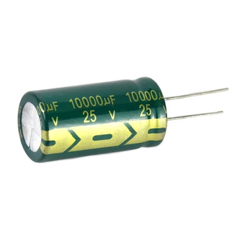 2 бр./лот T11 25V 10000 UF Ниско съпротивление esr висока честота на алуминиеви електролитни кондензатори с размери 18*35 10000 МКФ25V 20%