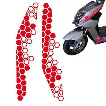 2 елемента Етикети за мотоциклети Етикети във формата на клетки за Декоративни мотоциклет 