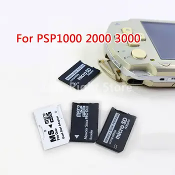 2 ЕЛЕМЕНТА Поддръжка на Адаптера за карта с памет Micro SD до карта с памет Memory Stick Адаптер за PSP Micro SD Memory Stick Pro Duo