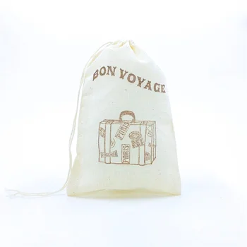 20PCS Bon Voyage Favor Bags Чанти За Тематични Партита За Пътуване, Сватба добре дошли Торбички За Подаръци, Простираща Подарък Пакети За Пенсиониране Musl