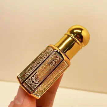 3/6/12 МЛ Преносими луксозни мини флакона-медицина пипети в арабски стил за Еднократна употреба, Празни флакони за парфюми, флакон за проба