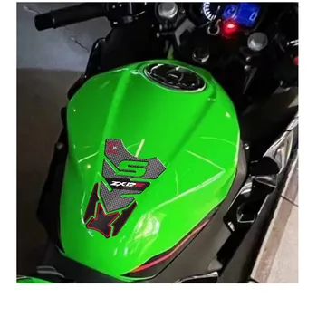 3D Защитно тампон за капака на резервоара на мотоциклета, стикери за KAWASAKI ZX12R ZX-12С ZX12 R
