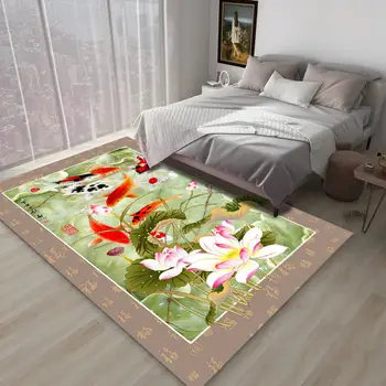 3D Луксозен килим за спалня, стая декор, нощни килими, постелки голяма площ за хола, антрето, домашния тераси, эркерного подложка
