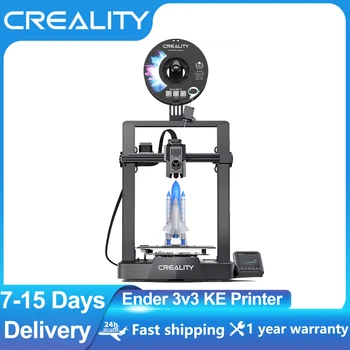 3D принтер Creality Emilov-3 V3 KE Висока скорост на Печат, висока температура Печатна машина Hotend Hands-free с Автоматично нивелиране FDM 3D