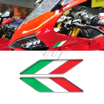 3D стикери резервоар на мотоциклет Италия Стикер на крило Италия Етикети Калъф за Aprilia, Ducati, Yamaha, Suzuki, BMW MV Kawasaki