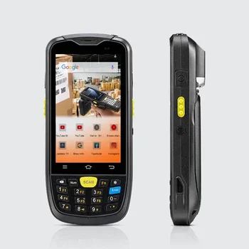 4,0 Инчов биометричен четец на пръстови отпечатъци PDA TCS1 Дигитален производствен телефон Android 9,0 4G смартфон, Преносим логистичен PDA