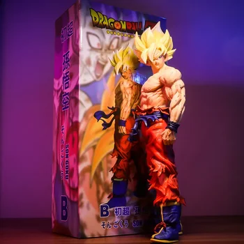43 см Dragon Ball Z Фигурка son Goku Gk Super Saiyan борба зеленчуци Фигурка Аниме Фигурки Статуя Модел на Колекция Christmaschristm
