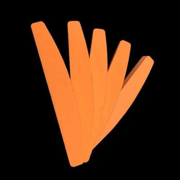 5 бр./лот orange пила за нокти, гъба, диамантена буферна пила за нокти, моющаяся, 100/180 буфер за нокти, лак за нокти, инструмент за грижа за ноктите