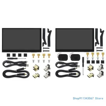 7-Инчов Капацитивен Сензорен Екран за RaspberryPi4B/3Б HDMIcompatible Капацитивен 1024x600 Ясна и Проста Директен доставка