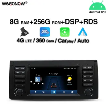 7862 8G + 256G DSP Carplay Auto Android 12,0 IPS Кола DVD плейър GPS, WIFI, Bluetooth 5,0 RDS Радио За BMW M5 E39 X5 E53 Range Rover
