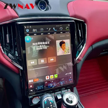 Android от Серията Tesla За Maserati Ghibli Леванте Quattroporte GT GC Grantismo DSP Екран Автомобилен GPS Навигация Мултимедиен Плеър