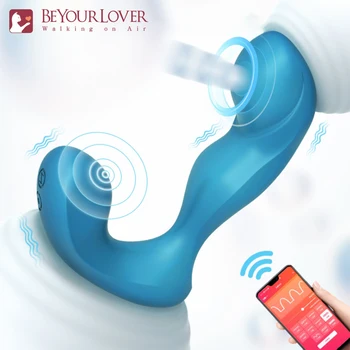 BeYourlover Prostate Анален Вибратор от Секс-Играчка App-Играчки с Дистанционно Управление, Масажор за Мъжки И Женски Двойки, Мастурбатор За Удоволствие
