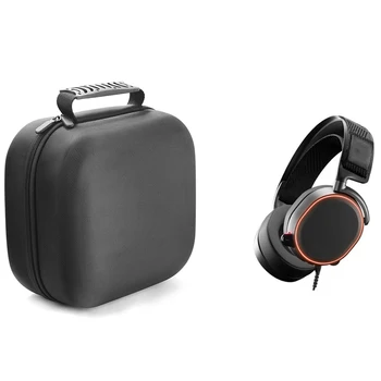 EVA Твърд Пътна Чанта За Носене Преносима Чанта За Съхранение на SteelSeries Arctis Pro Gaming Headphones Слушалки