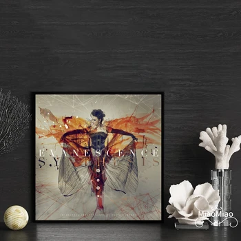 Evanescence Synthesis Корица на музикален албум на плакат Печат на платно Начало декор Стенни живопис (без рамка)