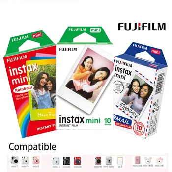 Fujifilm Instax Mini Instant Film Mini 12 11 9 8 Фолио С Бял Ръб Ширина 3 Инча За Фотоапарат Миг Печат Mini 7s 25 50-те 90 Photo Пап