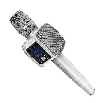 G7 2022 Ново записване, професионално упражнение за пеене, патентована високоговорители с мощност 2x10 W, караоке микрофон, идеален звук дует в хармония с led