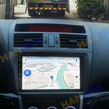 HANNOX за Mazda 3 2004-2013 9-инчов сензорен екран и Android автомагнитола Bluetooth Carplay GPS Навигация, Поддръжка на камери, DVR OBD TPM