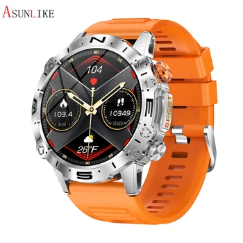 K59 Мъжки Смарт часовници AMOLED 466*466 1,43 инча 380 ма Bluetooth Предизвикателство Фитнес Следи С Потребителски Набор от Сърдечната Честота 100 + Спортни Умен Часовник