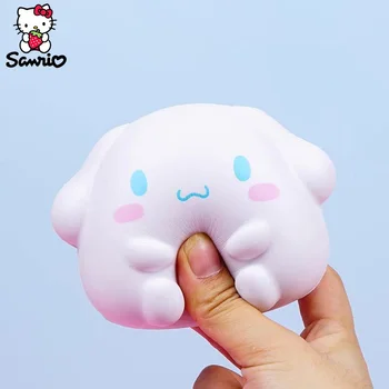 Kawai Санрио Куроми Cinnamoroll Мелодия Декомпрессионное Стреса Squishy Y2K Hello Kitty Детска Играчка За Ущипывания Ръце Исцеляющий Подарък