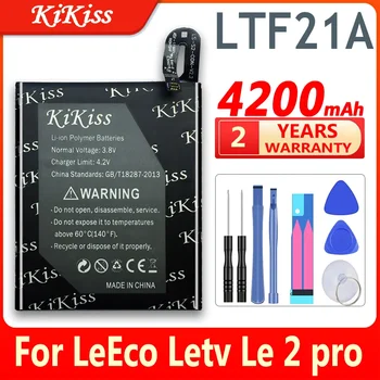 KiKiss Акумулаторна Батерия с Капацитет 4200 mah За LeEco Letv Le Phone Le 2x620/Le 2 Pro Le2 Pro X520 X527 Резервни Батерии LTF21A