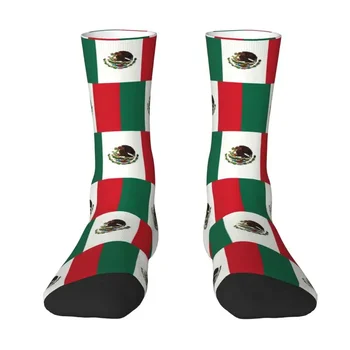 Mexico Feel-чорапи за екипажа унисекс чорапи с 3D печат, мода за мъже