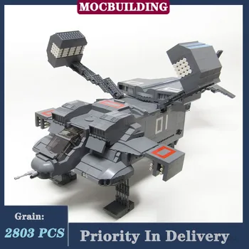 MOC Космическа модел Градивен елемент на Транспортен кораб в събирането на Колекция от играчки за момчета, Подаръци
