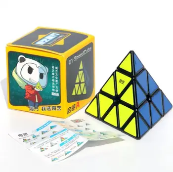 Qiyi Qiming Куб 3x3x3 Triangle Speed Професионален Магически Куб Cubo Magico Пъзели Куб Развитие Играчка За Деца Fidget Toys