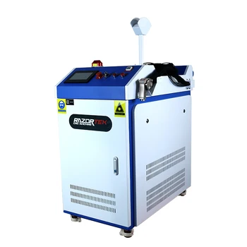 Razortek Laser Cleaning 1000 W 2000 W Инструменти за оптични лазерни почистване, машина за почистване на метала от ръжда