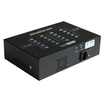 Sipolar A-223 20 Порта USB 3.0 Зарядно Устройство хъб, Висока Мощност и Бързо зарядно устройство 2.1 A за Таблета, Лаптоп, Смартфон реновирана