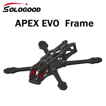 SoloGood APEX EVO Каркасный Комплект Квадрокоптера за CADDX Vista Polar Мъглявина Pro RunCam Линк Phoenix DJI O3 Air Unit 2306 Мотор