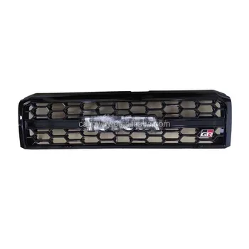 Suv Черна решетка с мрежа, решетка на радиатора на автомобила с предните решетки светлини за Toyota Land Cruiser Pickup LC75 FJ79 2007-2016