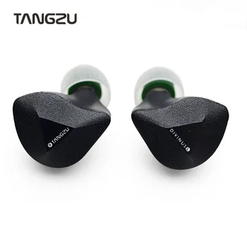TangZu Fudu Hi-Fi Аудиофильские Слушалки 1DD + 2BA Хибридни ушите Музикални Спортни Втулки 4,4 мм Жак Подвижна 0,78 Кабел 2Pin IEM