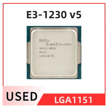 Xeon E3-1230 v5 E3 1230v5 E3 1230v5 3,4 Ghz Четириядрен восьмипоточный процесор 80 W LGA 1151