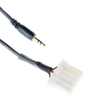 Авто 3,5 мм кабел-адаптер аудиоинтерфейса AUX за Mazda 2 3 5 6 2006-2013 Високо качество