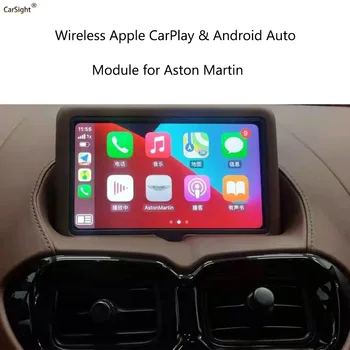 Авто Мултимедиен Информационно-развлекателен център, Безжичен Android Auto Apple CarPlay за Aston Martin DB11 Огледало на екрана на телефона
