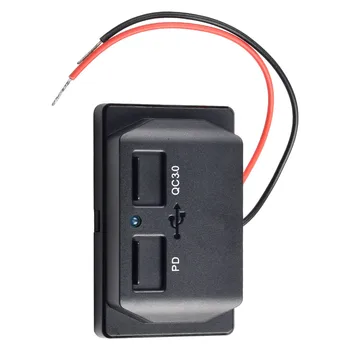 Автомобилни Аксесоари, Изход за зарядно устройство Адаптер за зарядно устройство за автобуса на USB на Панела на храни USB Изход 12V Не е Практично