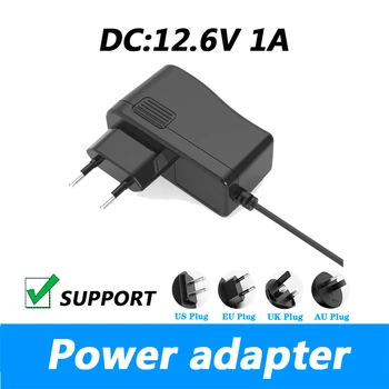 Адаптер захранващия кабел 12,6 В 1A Авто Ръчен Безжичен кабел за зареждане Прахосмукачка Домашно Зарядно устройство AU Plug Adapter 5,5*2,1 мм