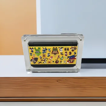 Акрилна защитно фолио за кутии за новата конзола на Nintendo 3DS Прозрачни кутии за събиране на Прозрачна витрина