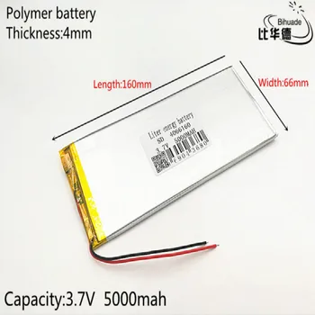 Акумулаторна батерия за таблет 3,7 В, 5000 mah 4066160 (полимерна литиево-йонна батерия) Литиево-йонна батерия за таблет 7 инча 8 инча 9 инча