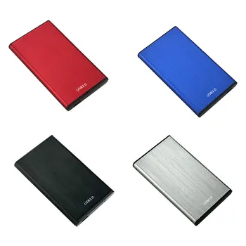 Алуминиев корпус От USB 3 0 до 2 SATA 5 Калъф За Твърд Диск 6gb/s HDD SSD Диск Външен Дисков Кутия за Таблета, Лаптоп, Настолен компютър