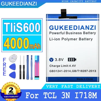 Батерия GUKEEDIANZI за UMI EMAX, За TCL TliS600, 3N I718M, M2U, M2L, М2М, Батерия с голям капацитет, Безплатни инструменти, 4000 mah