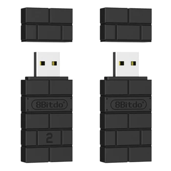 Безжичен USB адаптер 8BitDo Mini Controller Adapter Plug & Play for за контролери Switch / XB One S / Превключвател Pro