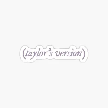Версия на Taylors 5ШТ Етикети за Броня Аниме Стенен Авто Декор на Фона на Стаите в Багажа Принт Домашен Прозорец Хол Бебето Сладко