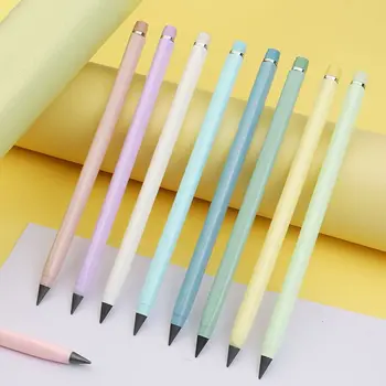 Вечният молив Арт-скица Цветен Кавайный Вечни моливи без заточване за момичета Ученически канцеларски материали Подарък дръжка