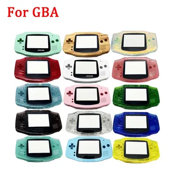 Висококачествен Корпус на Оригиналния Размер За GameBoy Advance GBA IPS LCD и Оригиналът на Екрана Със Стъклени Копчета-лещи